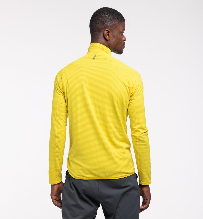 Haglöfs Mens L.I.M Mid Layer Yellow New Zealand 82109IMWO